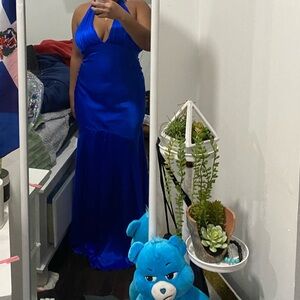 Brand new royal blue prom dress